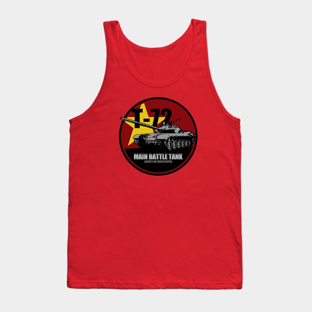 T-72 Tank Tank Top by Firemission45